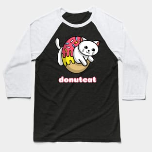 Donutcat Cat Donut Donut Resist Donut Judge Cute Donut Economics Baseball T-Shirt